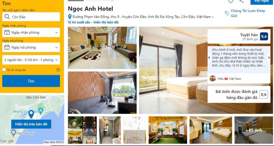 Ngoc Anh Hotel Chi Khu Co Ong Екстериор снимка